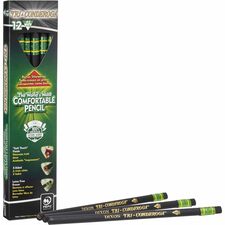 Ticonderoga Tri-Conderoga Wood-Cased Pencils with Sharpener DIX22500