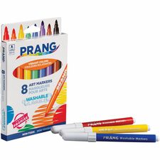 Prang Bullet Tip Washable Master Pack Art Markers DIX80680