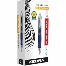 Zebra Pen Sarasa Dry X10 Gel Retractable RDI Pens ZEB42620