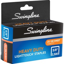 Swingline LightTouch Heavy-Duty Staples SWI90009