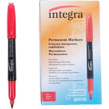 Integra Permanent Fine Point Markers ITA30018