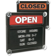 Headline Open/Closed Letter Board Sign USS3727