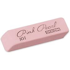 Dixon Large Pink Pearl Eraser DIX77003