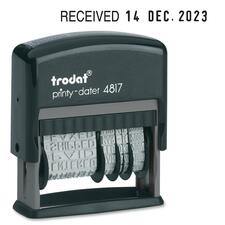 Trodat Dial-A-Phrase Date Stamp TRO80362