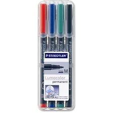 Staedtler Lumocolor Permanent Universal Pen STD317WP4