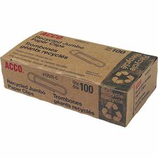 ACCO Recycled Paper Clips ACC72525