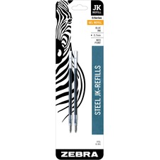 Zebra G-301 JK Gel Stainless Steel Pen Refill ZEB88122