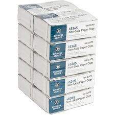 Business Source Non-Skid Paper Clips BSN65365
