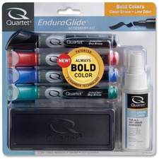 Quartet Endura-Glide Dry-Erase Marker Kit QRT03922