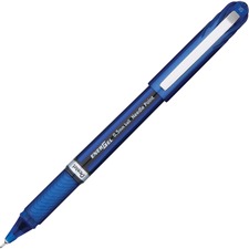 Pentel EnerGel NV Liquid Roller Ball Stick Gel Pen, Blue Ink, Needle PENBLN25C