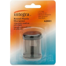 Integra Handheld 1-hole Pencil Sharpener Canister ITA42851