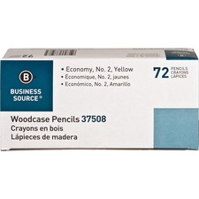 Business Source Woodcase No. 2 Pencils BSN37508