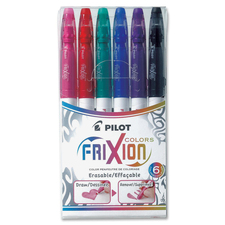 FriXion Colour Erasable Marker Pen Set PILSWFCS6