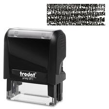 Trodat Climate Neutral Self-Ink I.D. Protect Stamp TRO97462