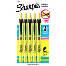 Sharpie Accent Highlighter - Retractable SAN1740822