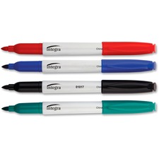 Integra Bullet Tip Dry-erase Whiteboard Marker Set ITA01019