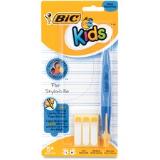 BIC Medium Point Refillable Ballpoint Kids Pen BICBPBKRP11BL