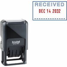 Trodat RECEIVED Text Window Self-inking Dater TRO143904