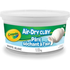Crayola White Air-Dry Clay CYO575051