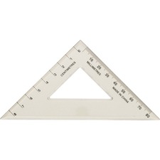 Westcott 45&deg; Set Square - bulk ACM00445