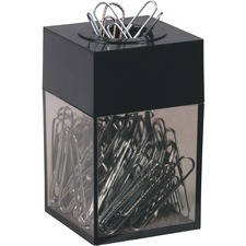 Westcott Smoke Bottom Paper Clip Dispenser ACM08301