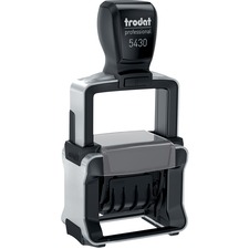Trodat Professional 5430 Heavy-Duty Self-Inking Dater TRO128349