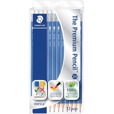 Staedtler norica Wood Pencil 2H STD132462HC12