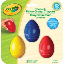 Crayola 3 Washable Palm-Grasp Crayons CYO806905