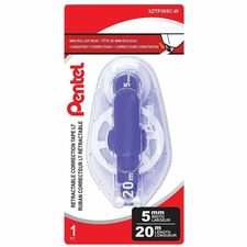 Pentel LT Retractable Correction Tape PENXZTP305CW