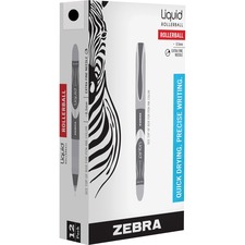 Zebra Pen Liquid Rollerball Needle point Pen ZEB44410