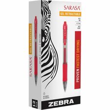 Zebra SARASA dry X20 Retractable Gel Pen ZEB46830