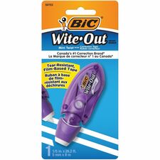 BIC Wite-Out Brand Mini Twist Correction Tape, White, Tear-resistant and Film-Based Tape, 1-Count BICWOMTP11