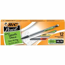 BIC Extra-Smooth Mechanical Pencil, Medium Point (0.7 mm), Perfect For The Classroom & Test Time, 12-Count BICMP11