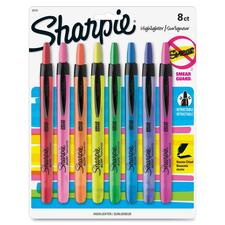 Sharpie Smear Guard Retractable Highlighters SAN28101