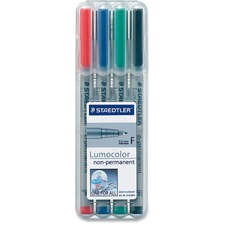 Staedtler Lumocolour Fine Point Marker Pens STD316WP4